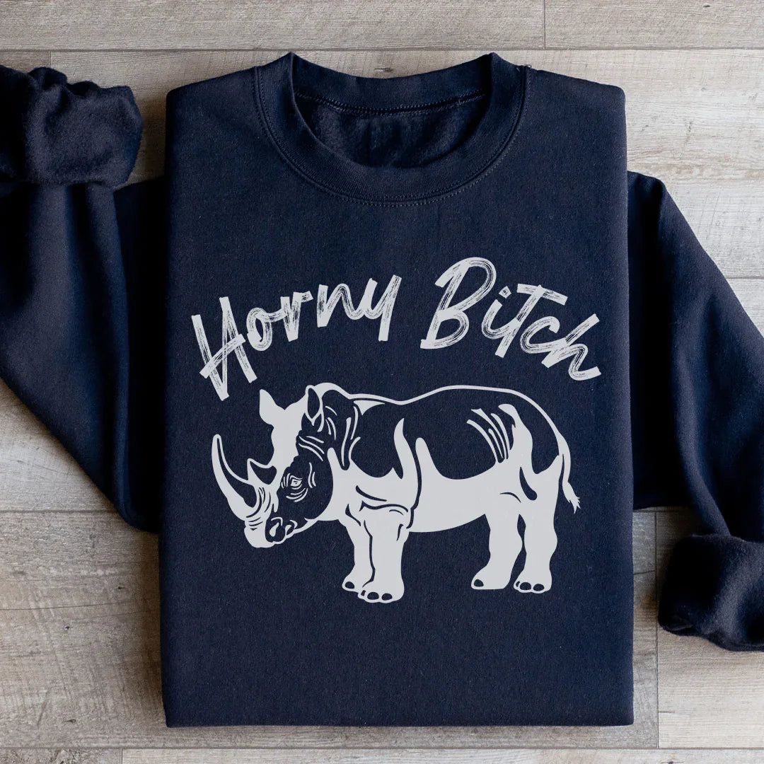 Horny B Sweatshirt - WonderingCloth