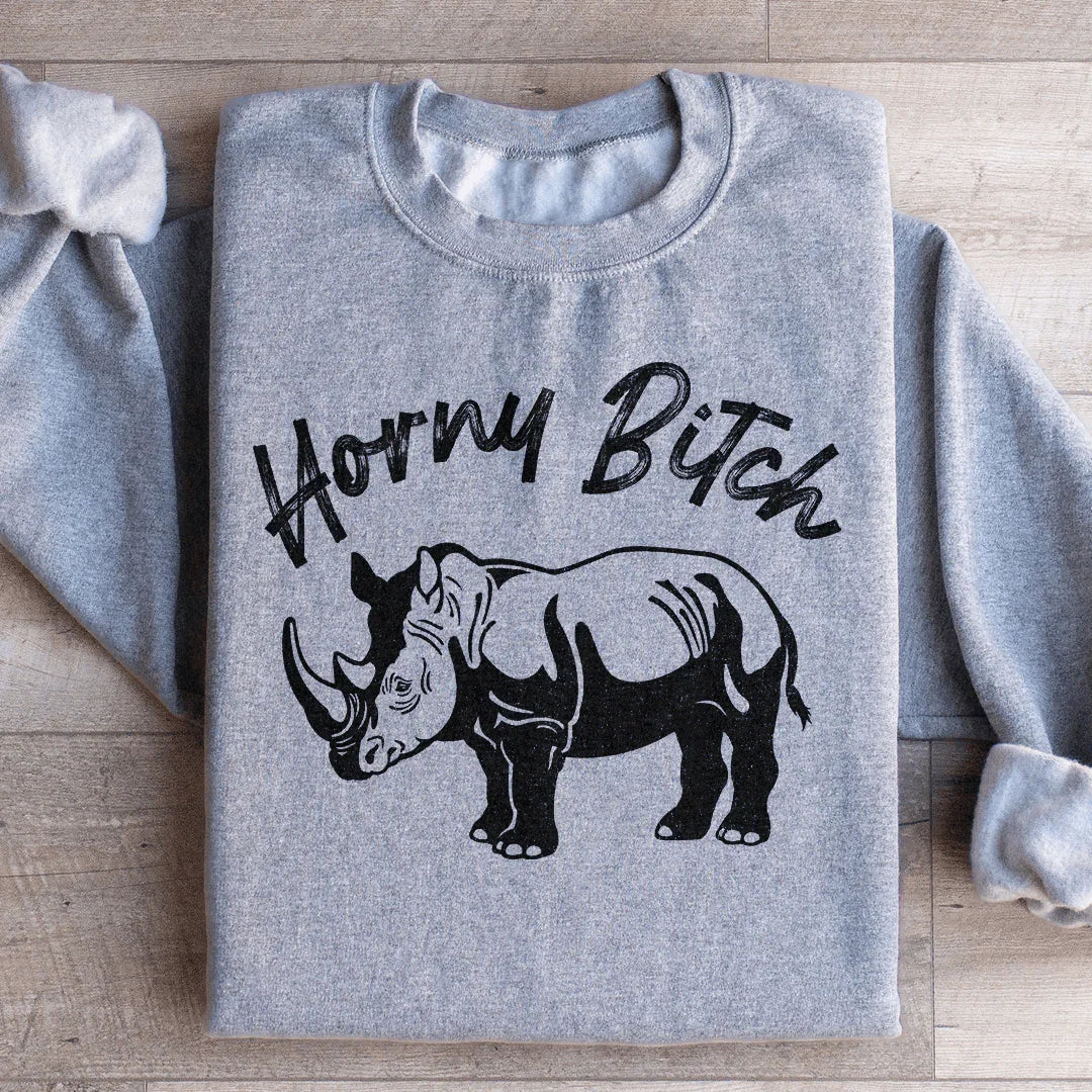 Horny B Sweatshirt - WonderingCloth