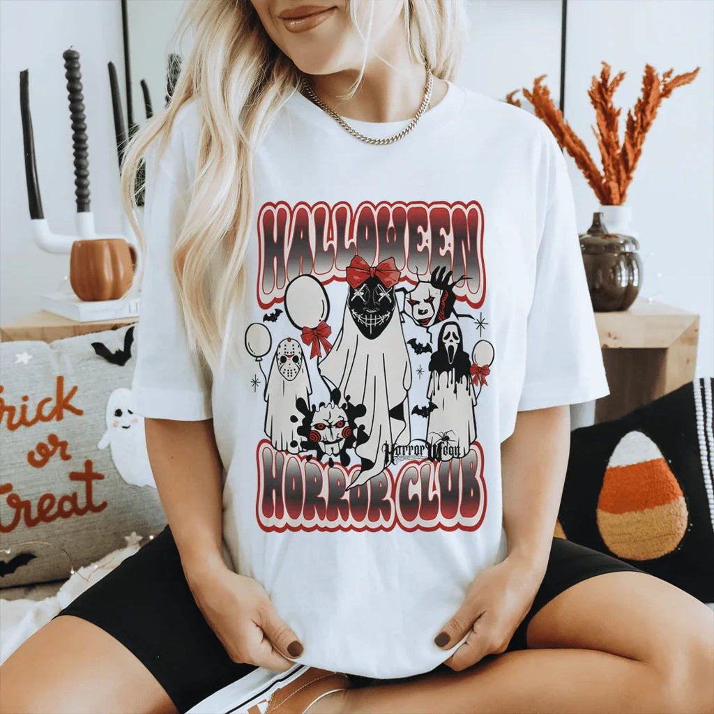 Horror Club Tee - WonderingCloth