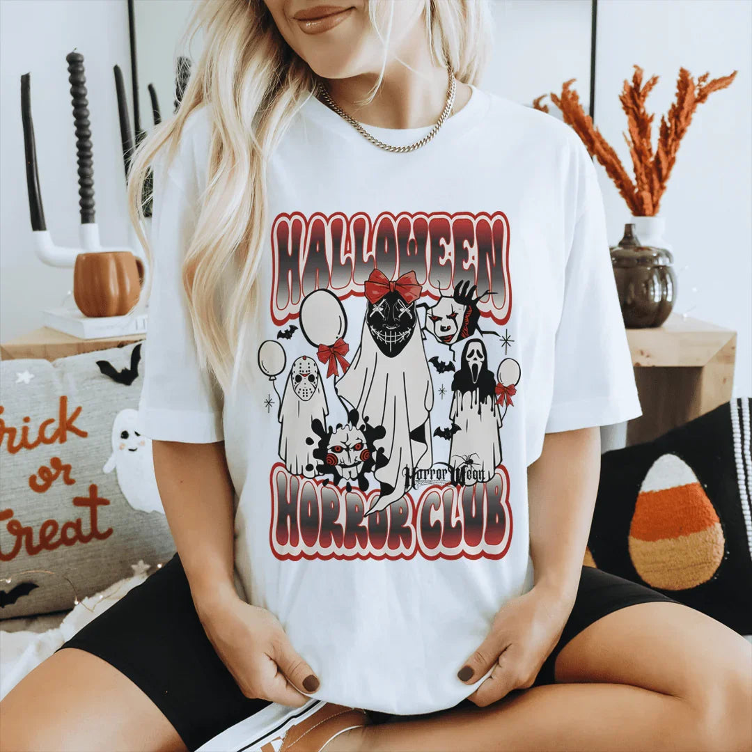 Horror Club Tee - WonderingCloth