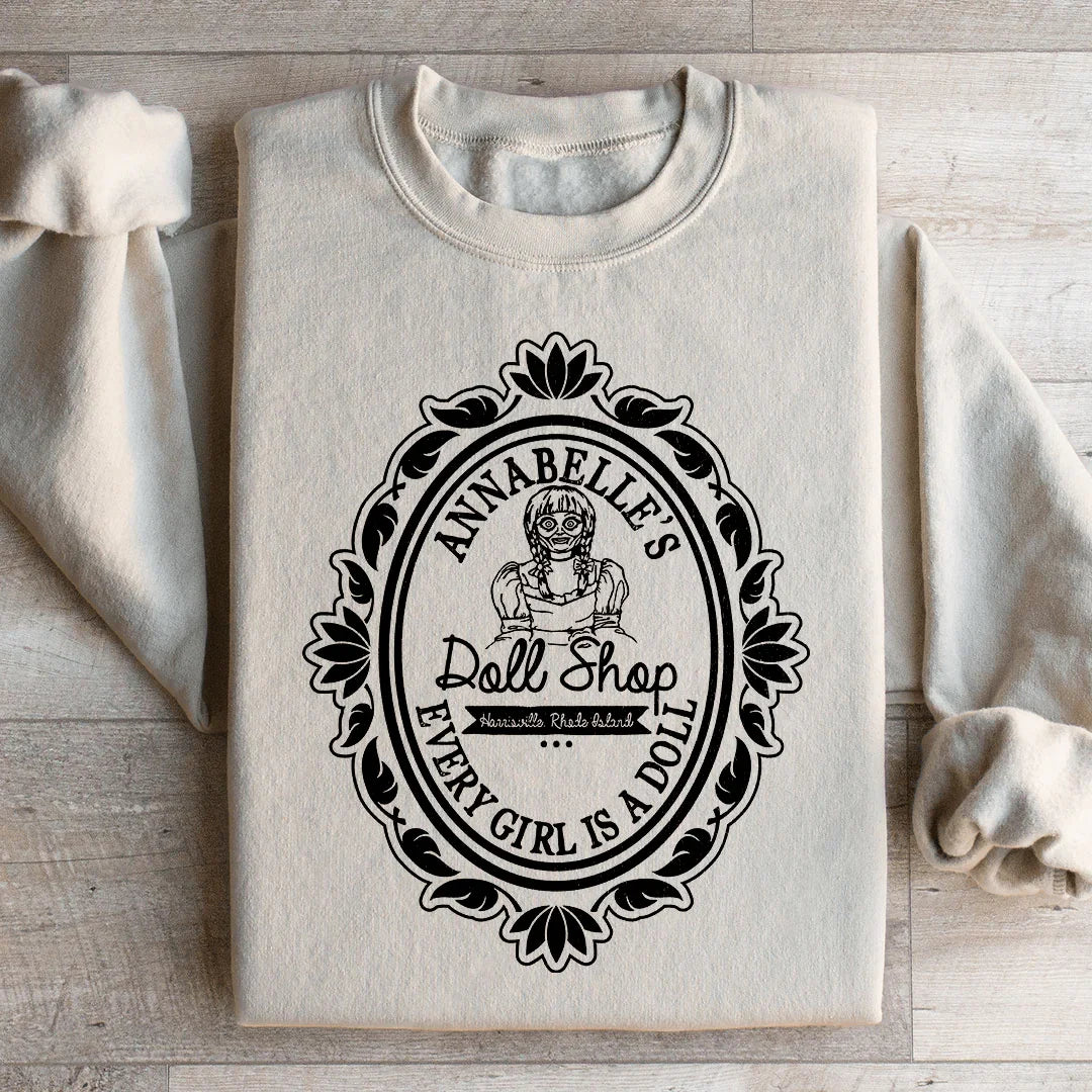 Horror Doll Shop Sweatshirt - WonderingCloth