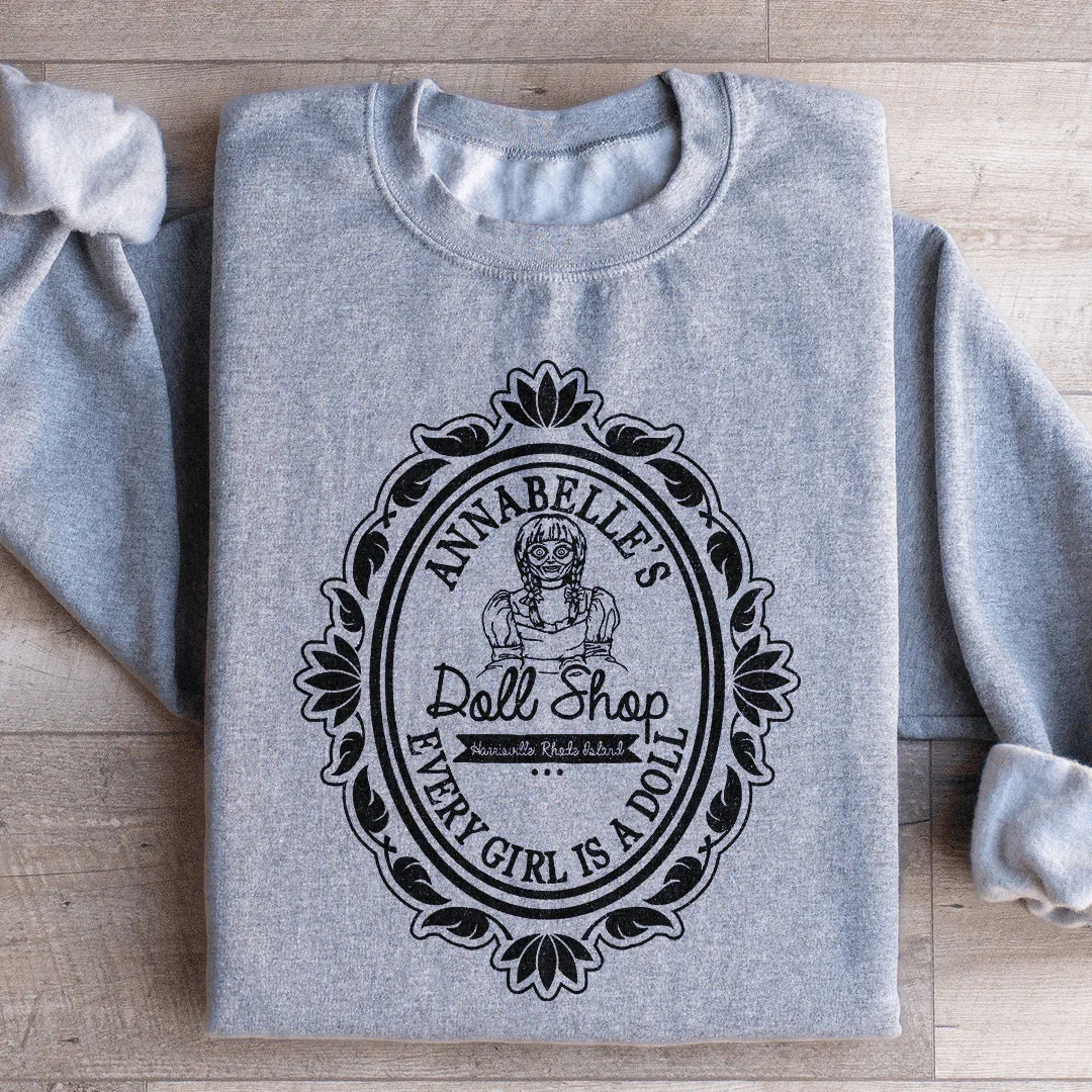 Horror Doll Shop Sweatshirt - WonderingCloth