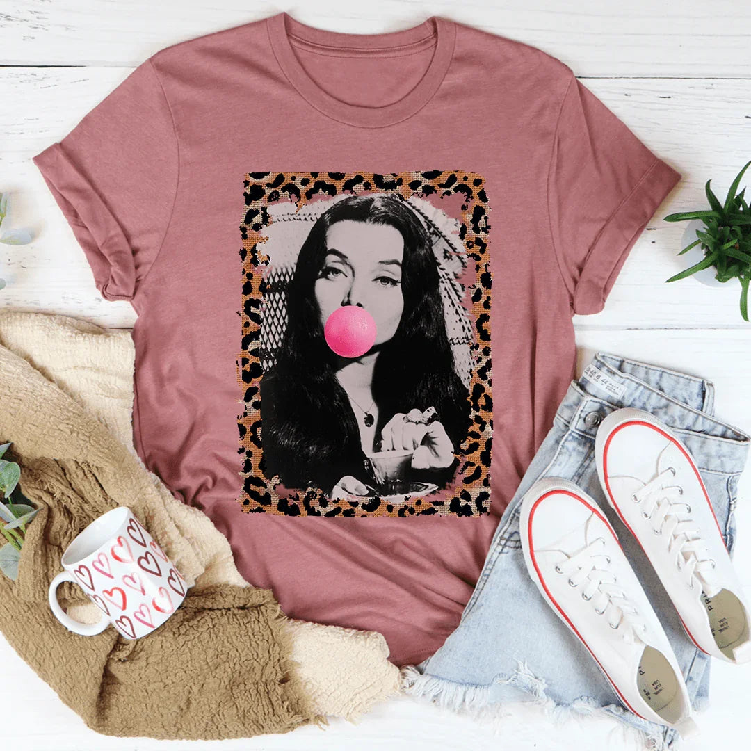 Horror Queen Bubble Gum Tee - WonderingCloth