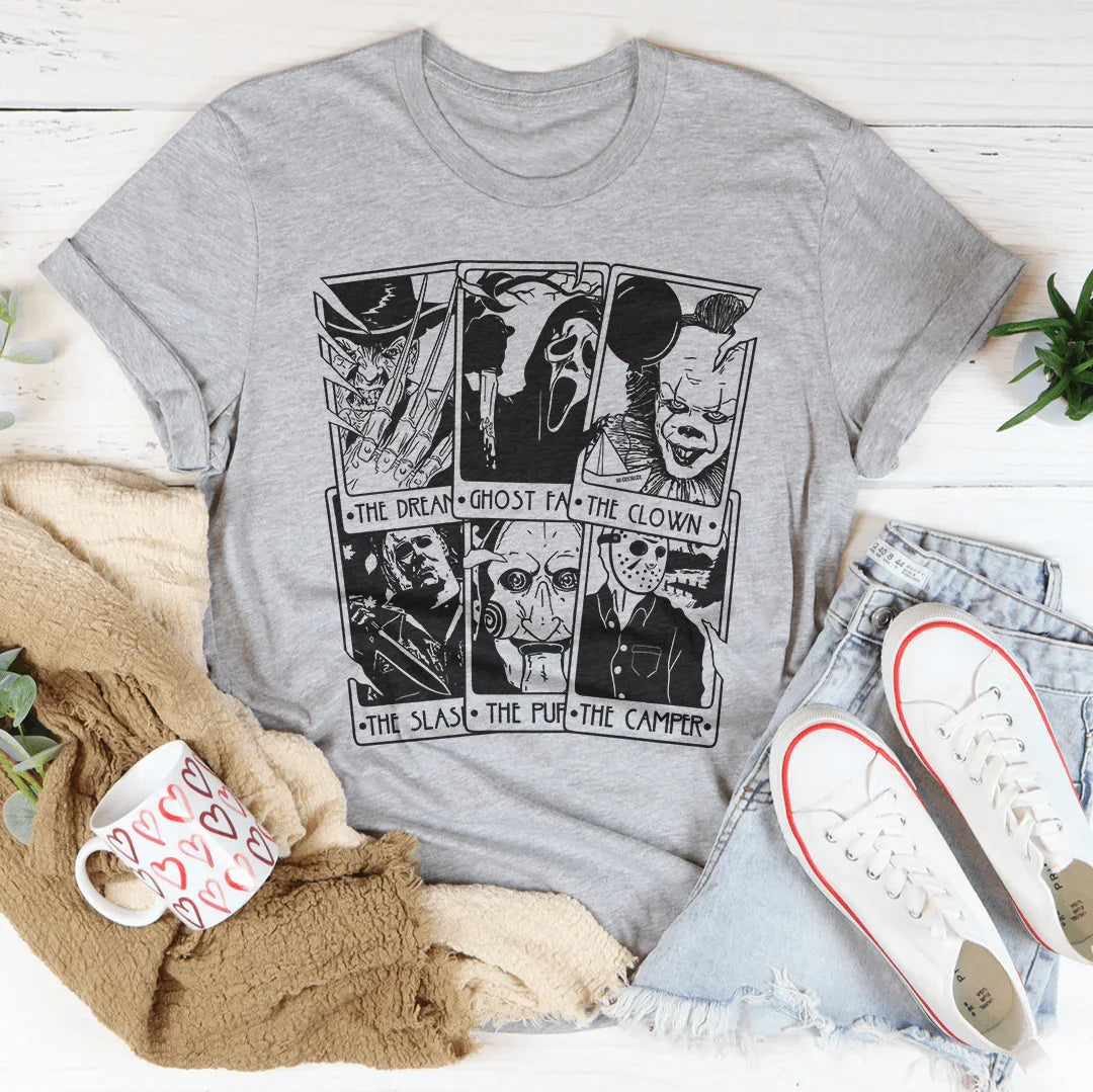 Horror Tarot Tee - WonderingCloth