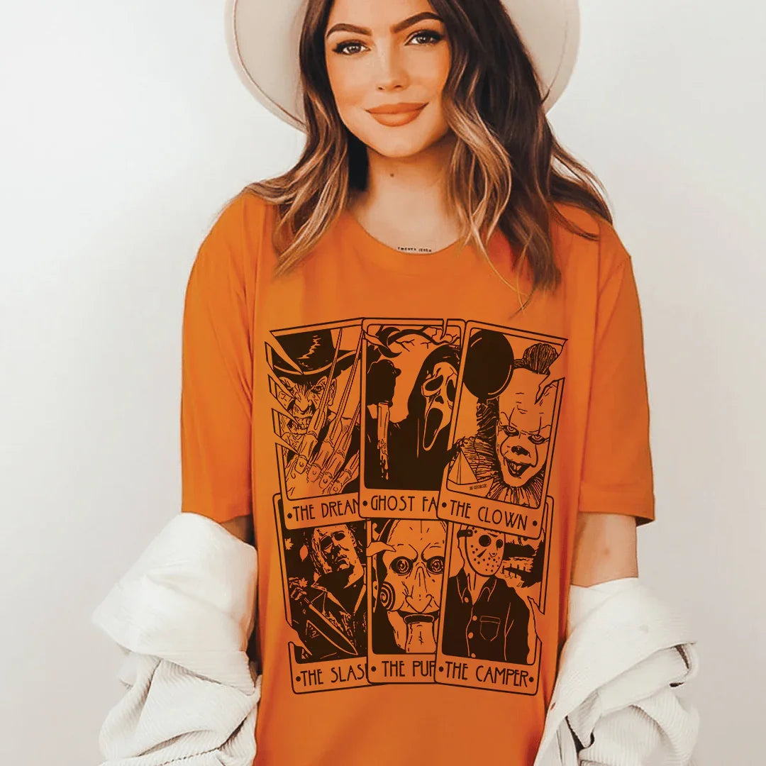 Horror Tarot Tee - WonderingCloth