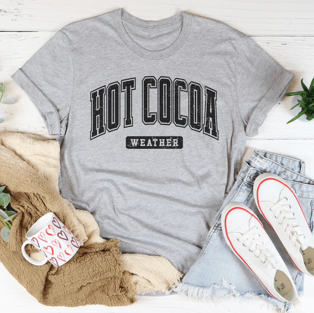 Hot Cocoa Weather Tee - WonderingCloth