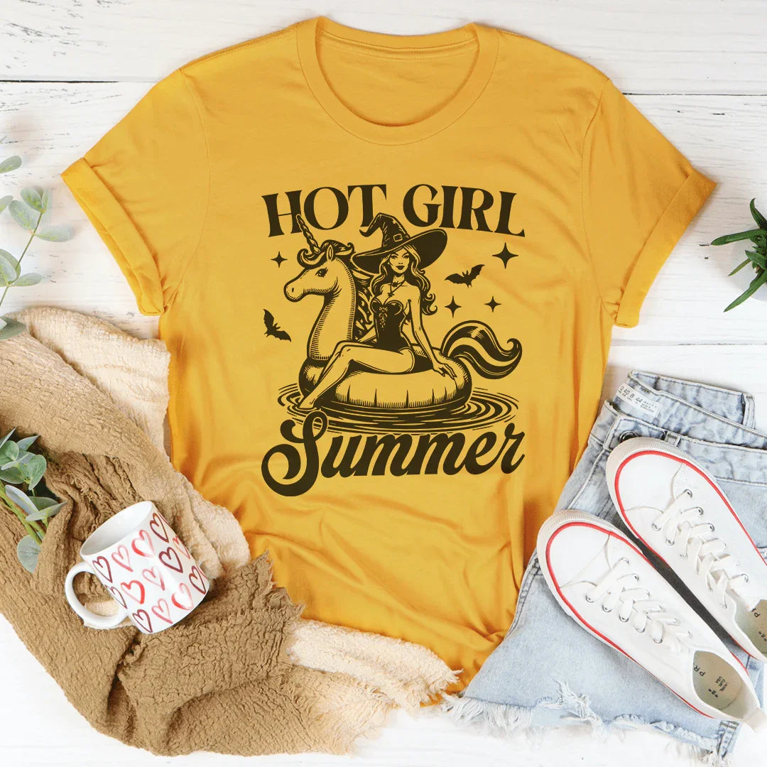 Hot Girl Summer Tee - WonderingCloth