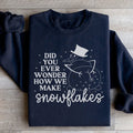 How Snowflakes Are Made Sweatshirt - WonderingCloth