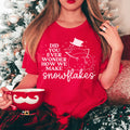 How Snowflakes Are Made Tee - WonderingCloth