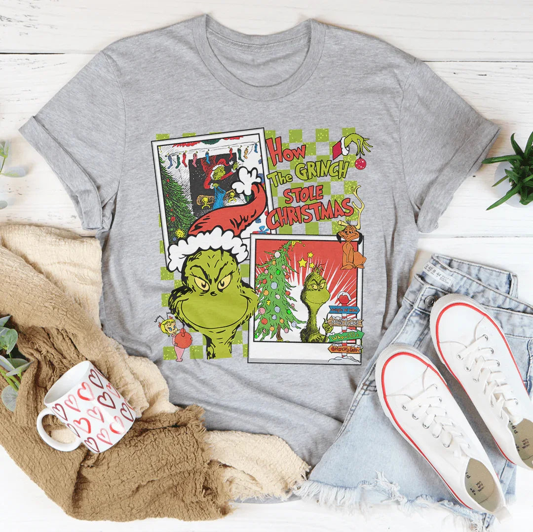 How The Grinch Stole Christmas Tee - WonderingCloth