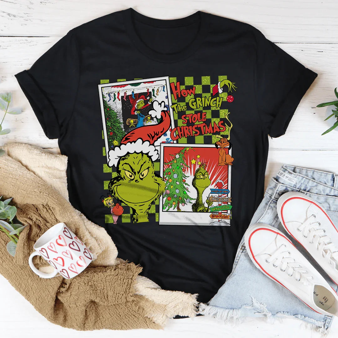 How The Grinch Stole Christmas Tee - WonderingCloth