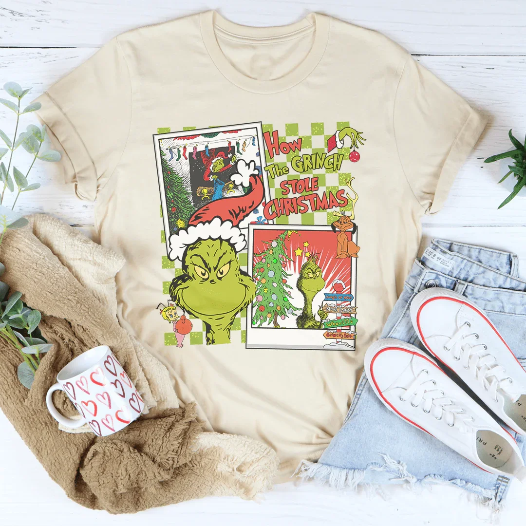 How The Grinch Stole Christmas Tee - WonderingCloth