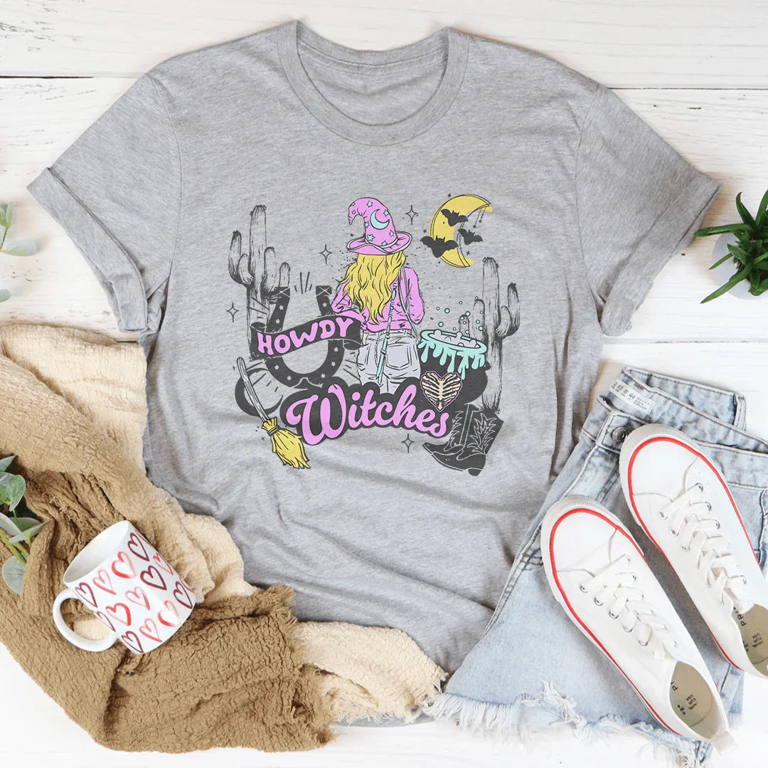Howdy Witches Tee - WonderingCloth