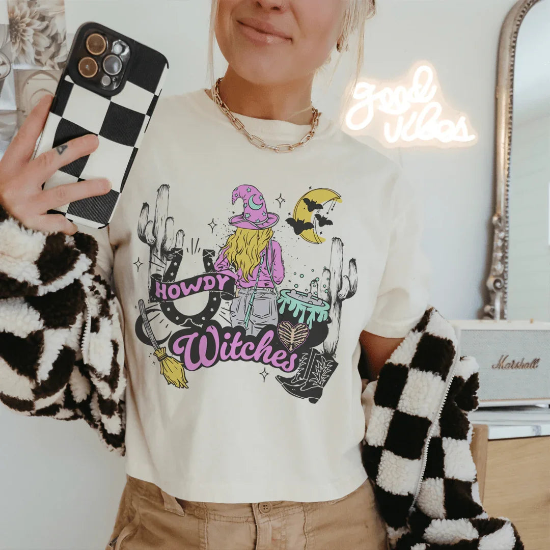 Howdy Witches Tee - WonderingCloth