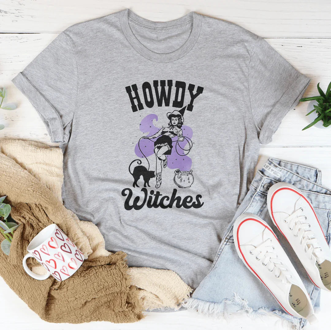 Howdy Witches Tee - WonderingCloth