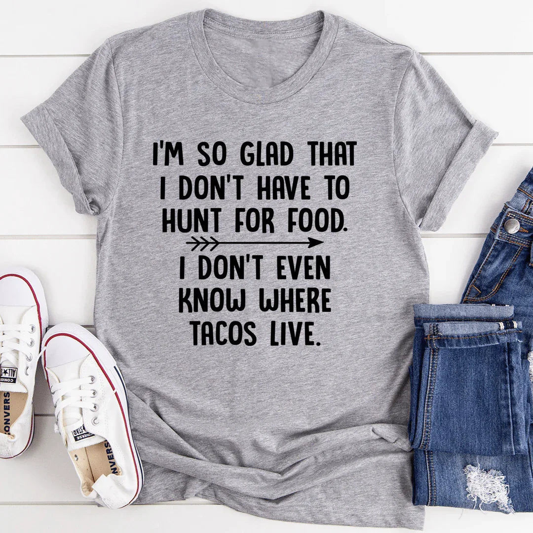 Hunt For Food Tee - WonderingCloth