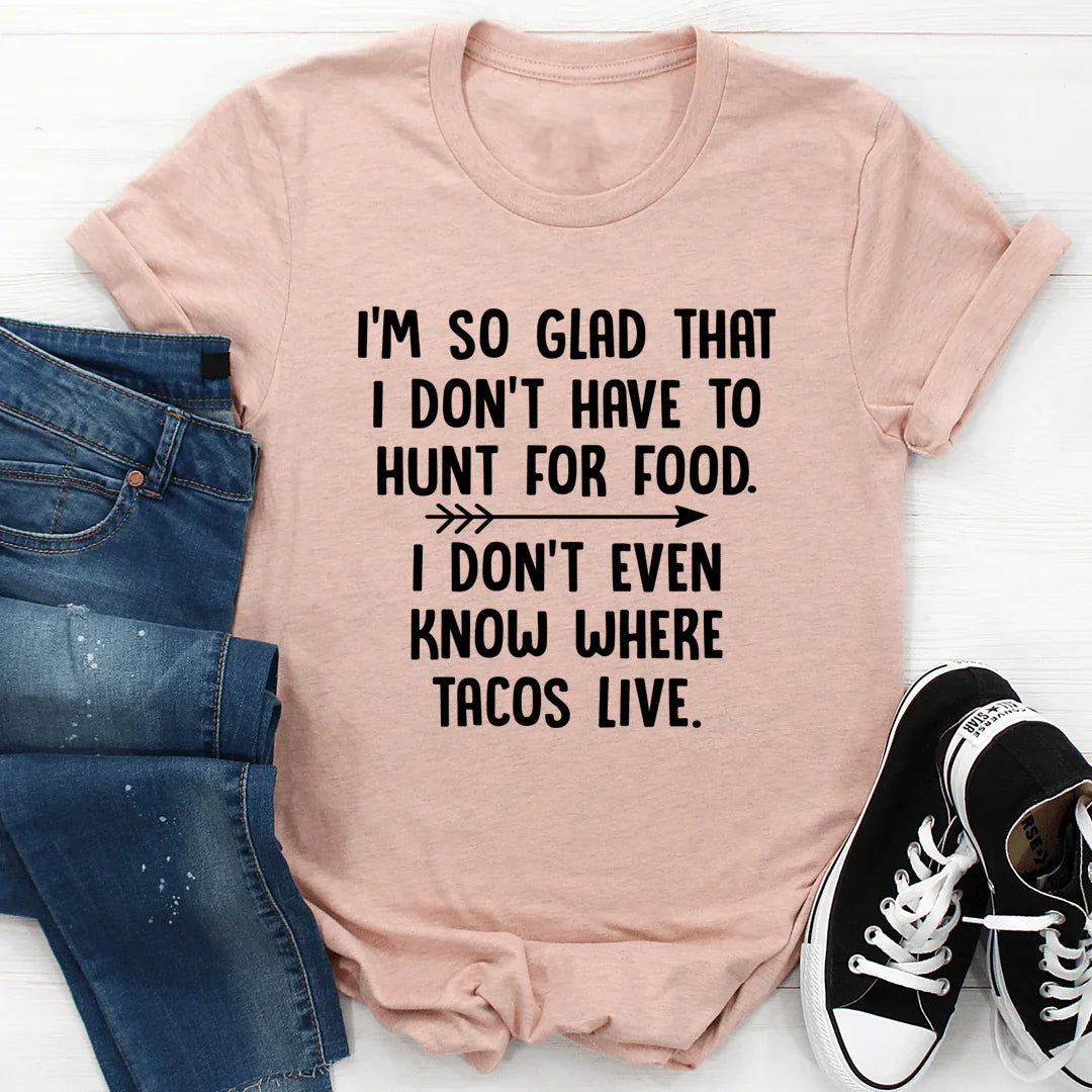 Hunt For Food Tee - WonderingCloth