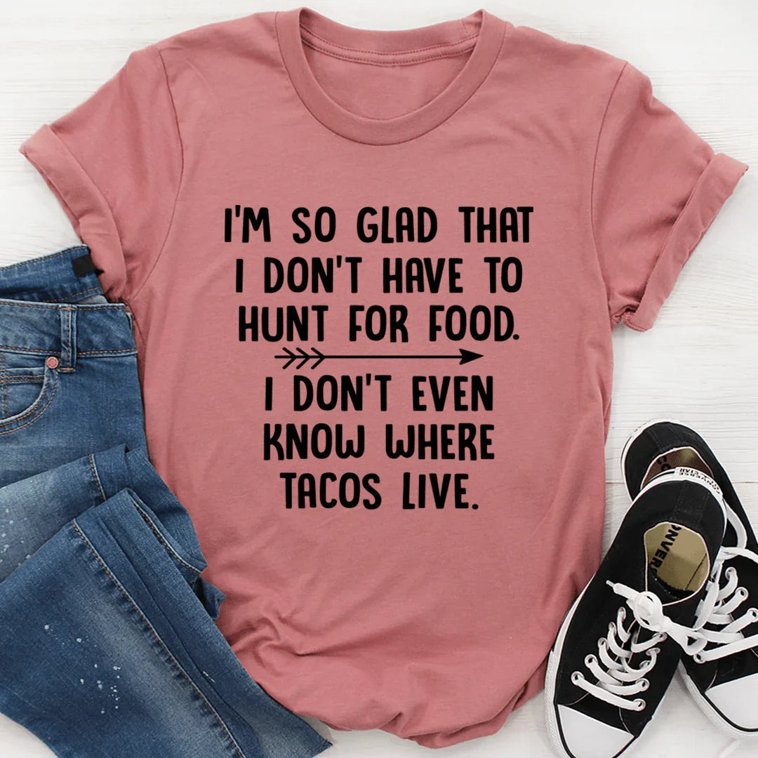 Hunt For Food Tee - WonderingCloth