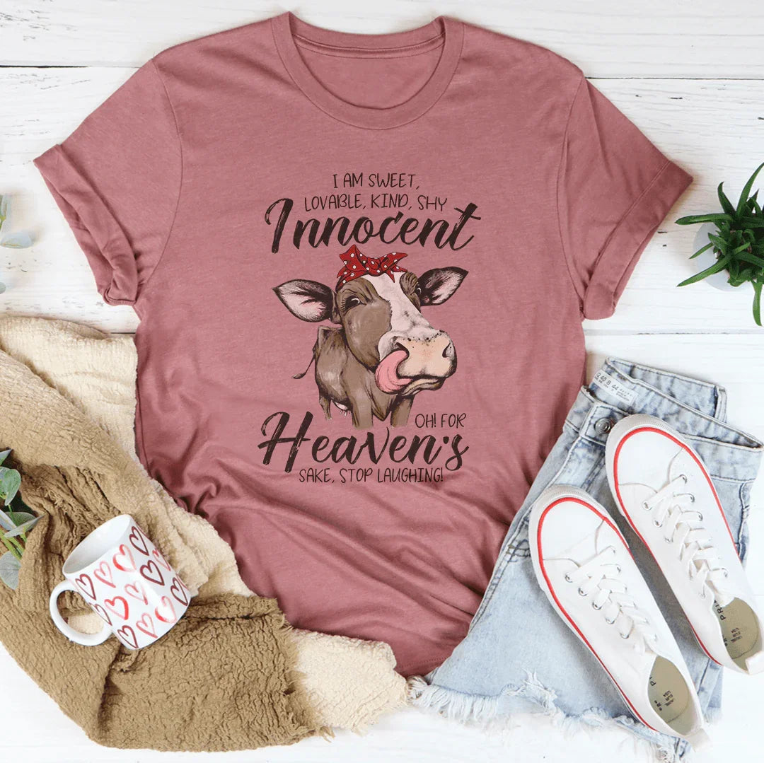 I Am Sweet Lovable Kind Shy Innocent Tee - WonderingCloth
