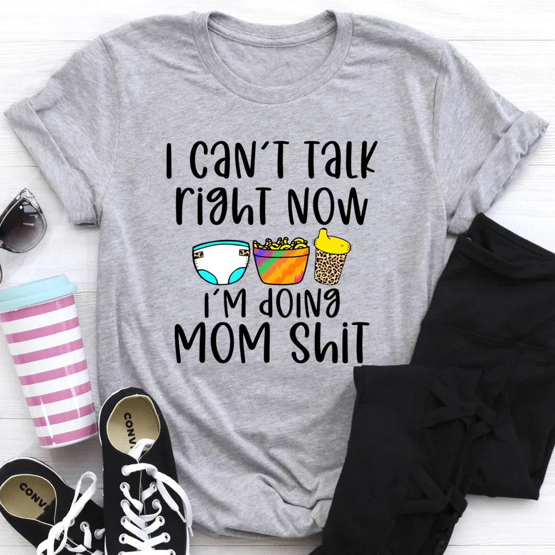 I Can't Talk Right Now Tee - WonderingCloth