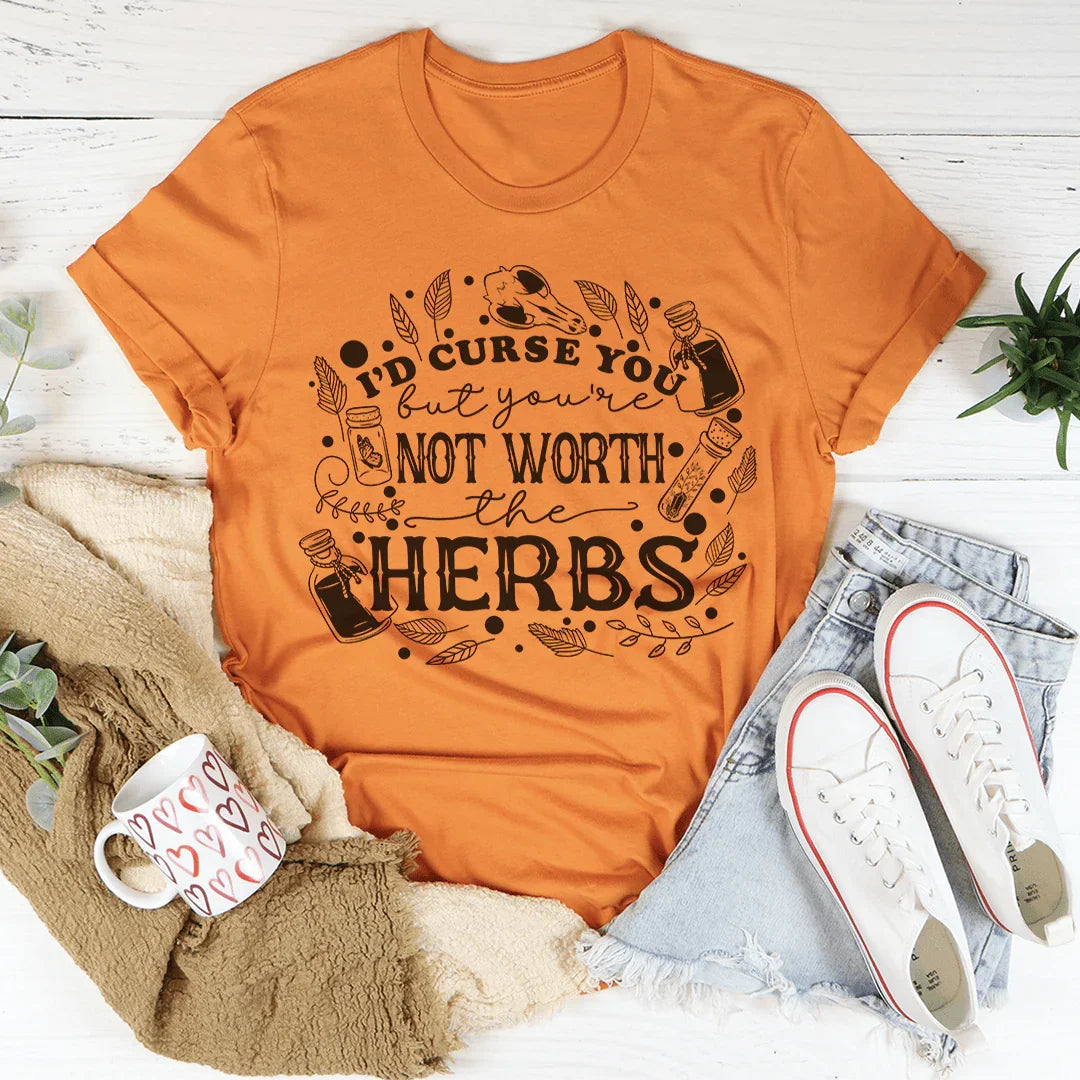 I'd Curse You Tee - WonderingCloth