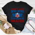 I Don't Care Who Wins I'm Just Here For The Snacks Tee - WonderingCloth