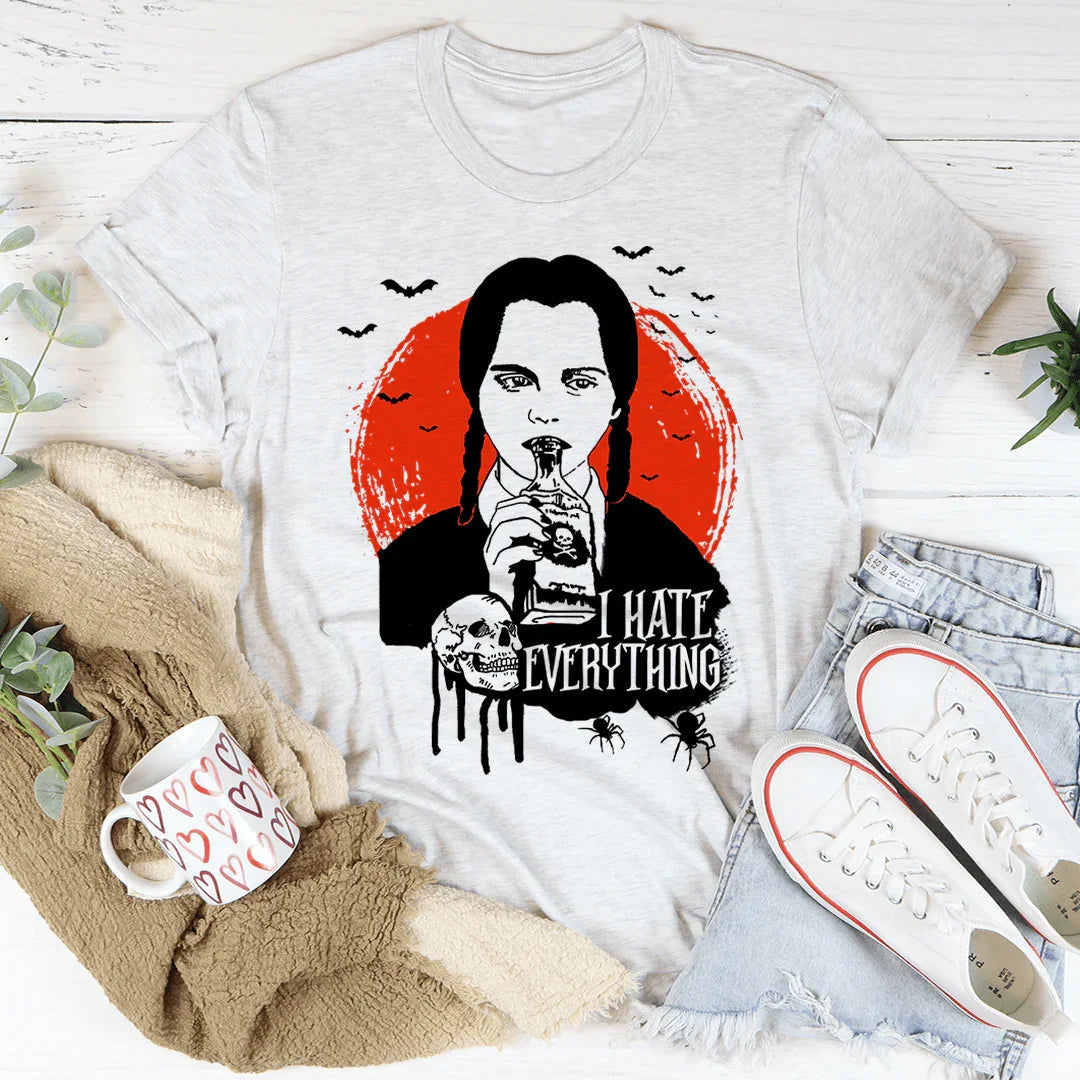 I Hate Everything Tee - WonderingCloth