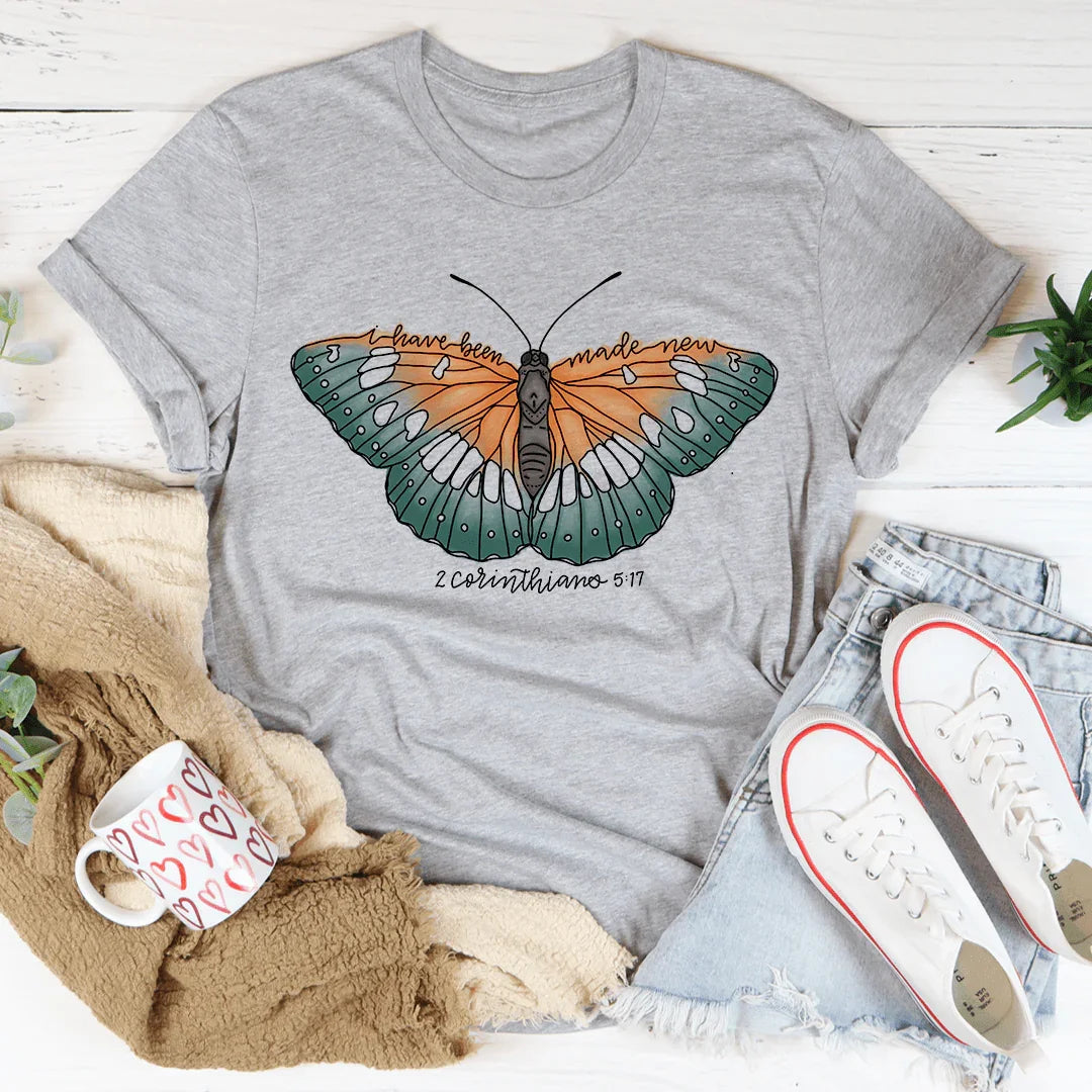 I Have Been Made New 2 Corinthians 5:17 Tee - WonderingCloth