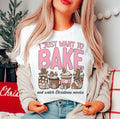 I Just Want To Bake And Watch Christmas Movies Tee - WonderingCloth