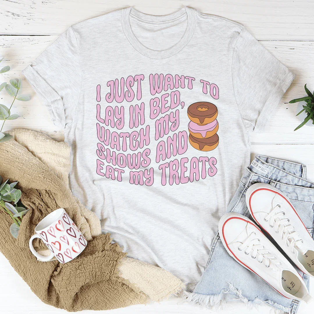 I Just Want To Lay In Bed Tee - WonderingCloth