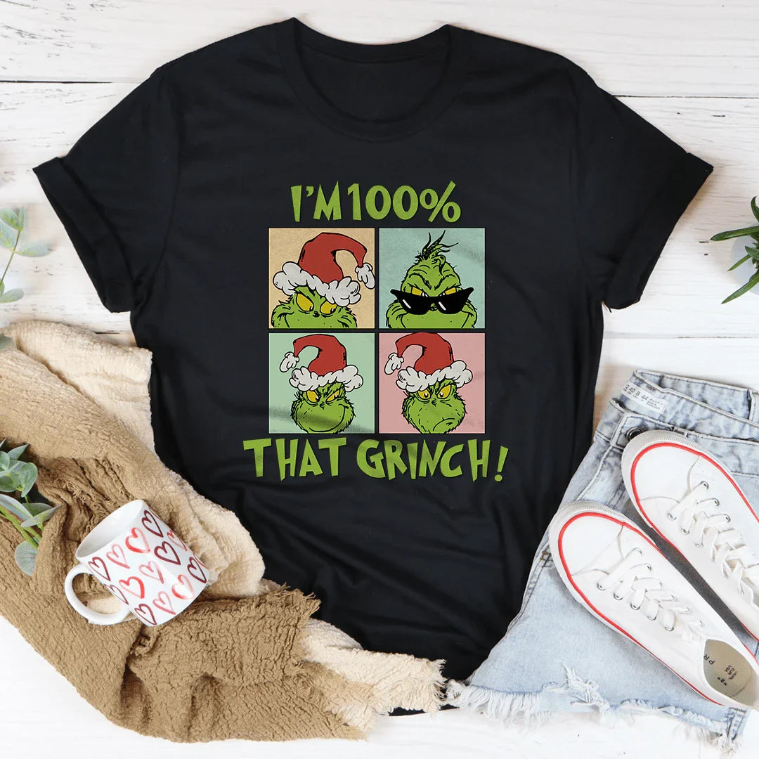 I'm 100% That Grinch Tee - WonderingCloth