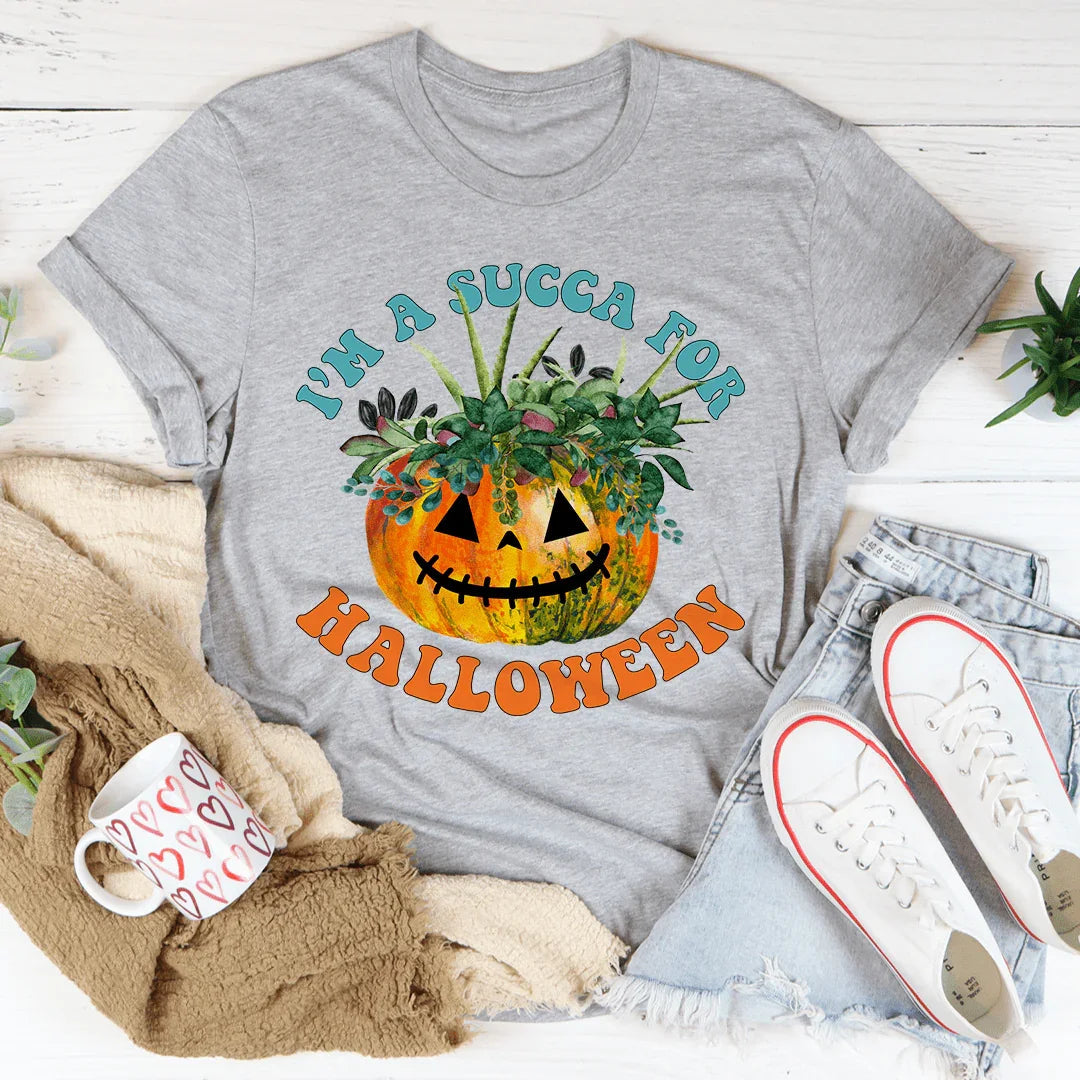 I'm A Succa For Halloween Tee - WonderingCloth