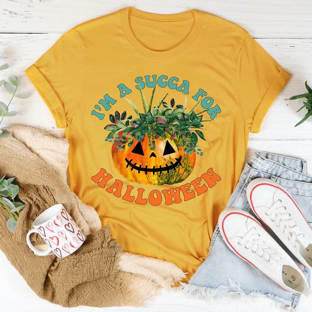 I'm A Succa For Halloween Tee - WonderingCloth