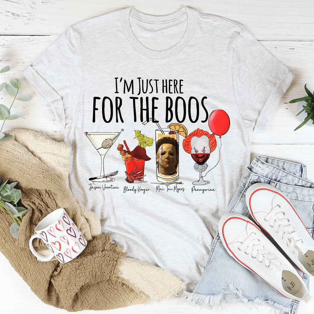 I'm Just Here For The Boos Tee - WonderingCloth
