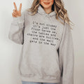 I'm Not Clumsy Hoodie - WonderingCloth