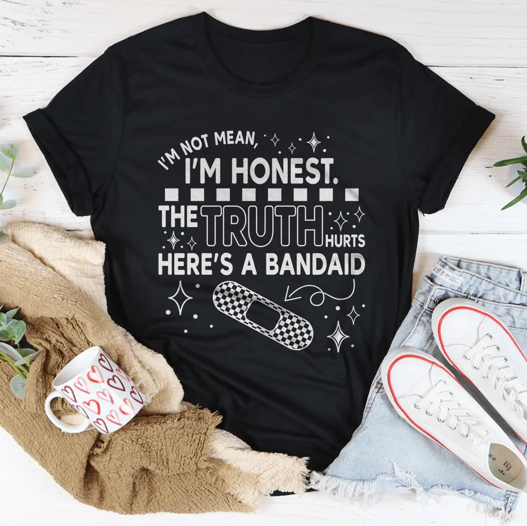 I'm Not Mean I'm Honest Tee - WonderingCloth
