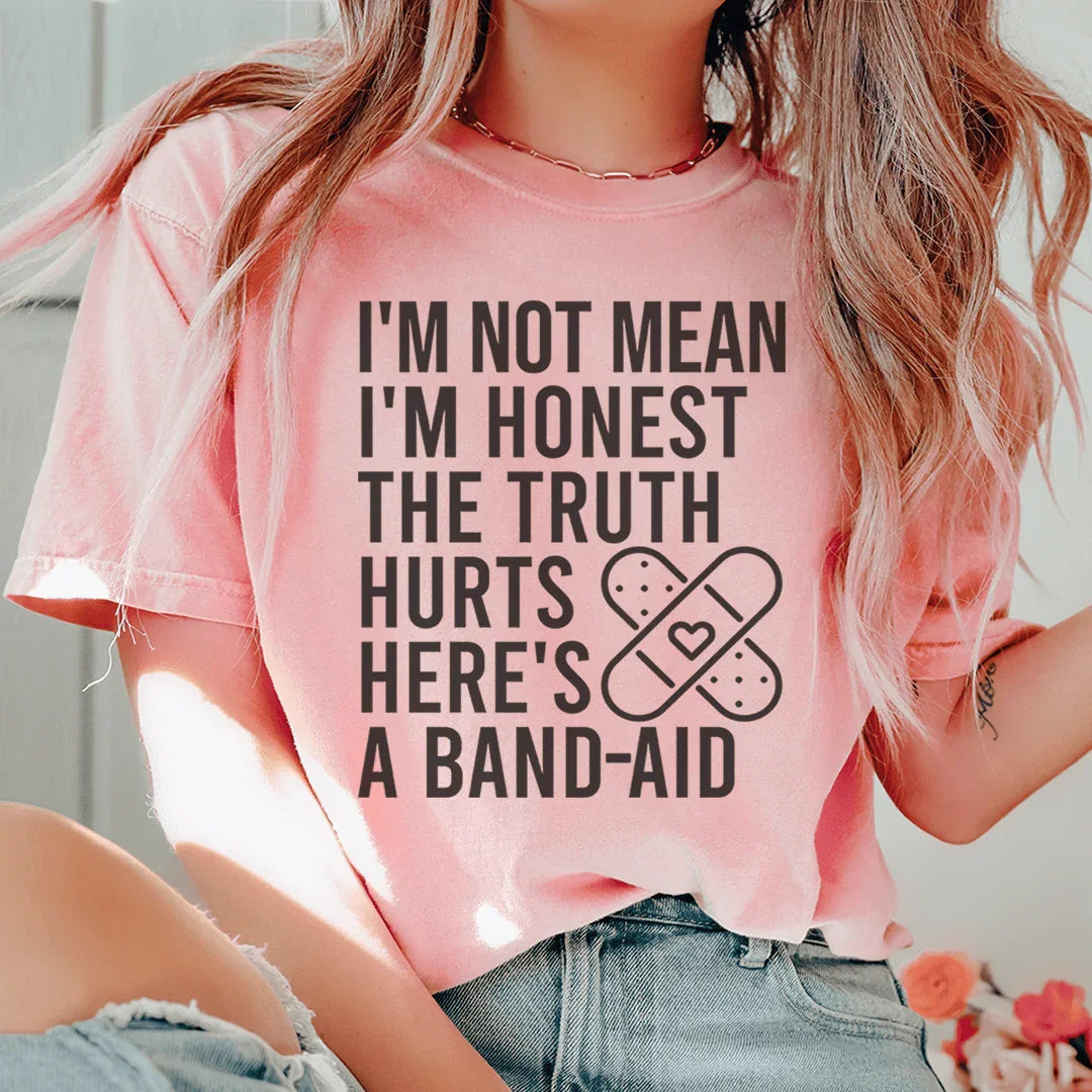 I'm Not Mean I'm Honest Tee - WonderingCloth