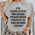 I'm Sarcastic Tee - WonderingCloth