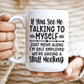 I'm Self Employed Ceramic Mug 15 oz - WonderingCloth