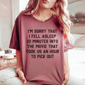 I'm Sorry That I Fell Asleep Tee - WonderingCloth