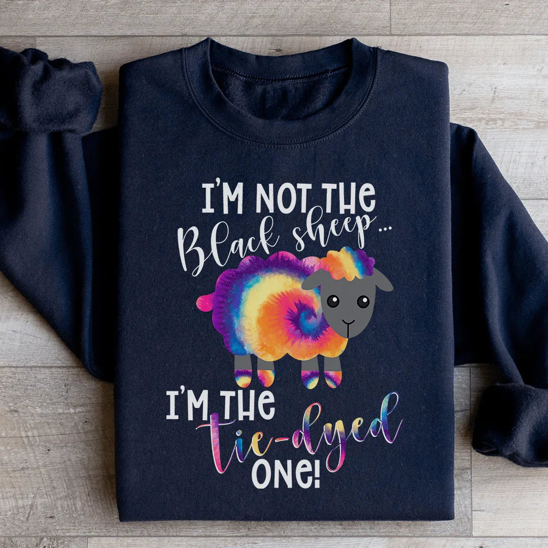 I'm The Tie-Dyed Sheep Sweatshirt - WonderingCloth