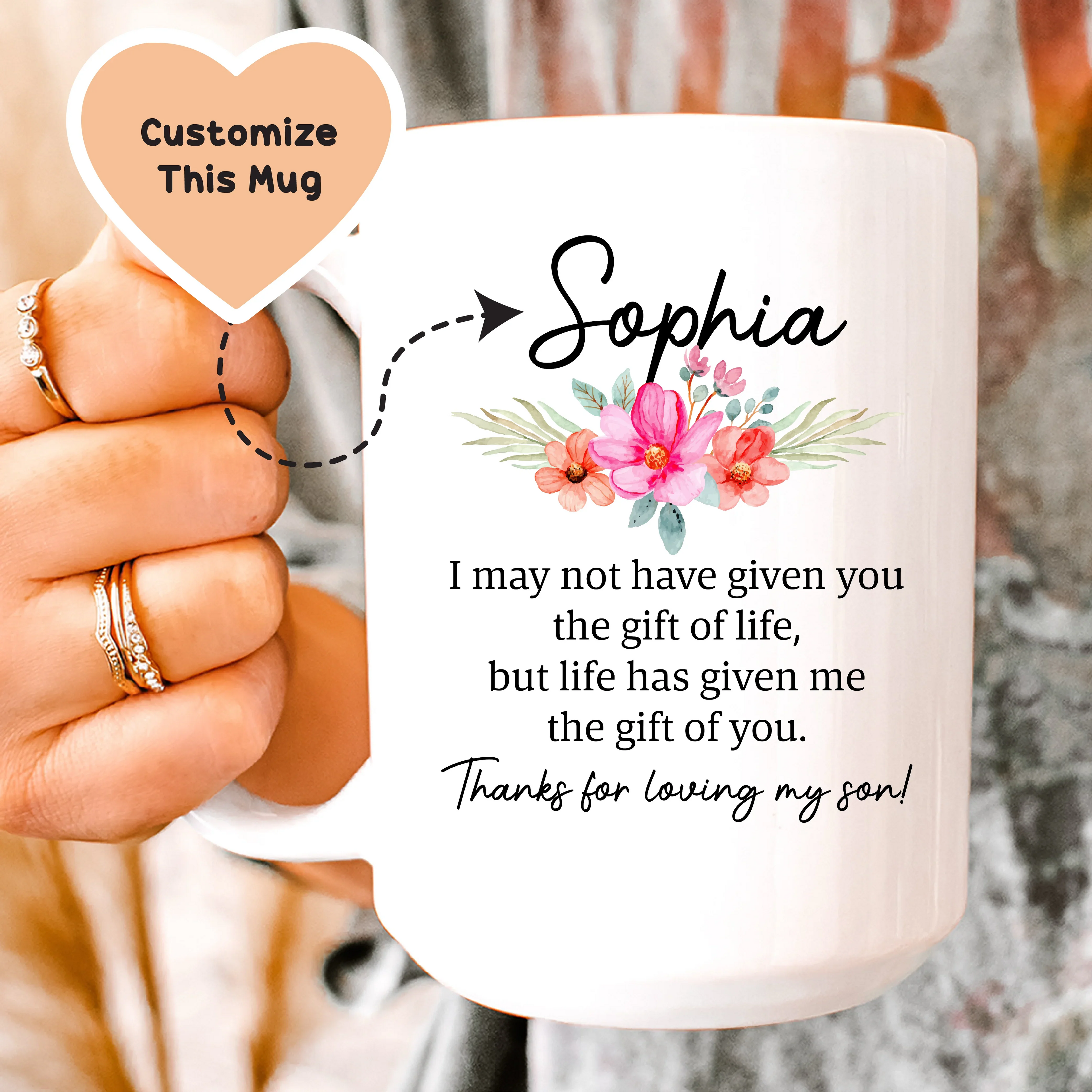 I May Not Have Given You The Gift of Life Custom Mug - WonderingCloth