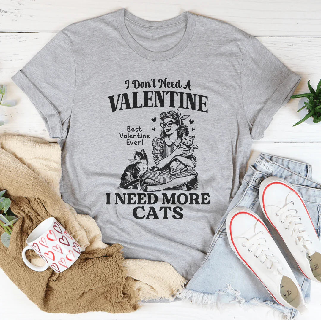 I  Need A More Cats Tee - WonderingCloth