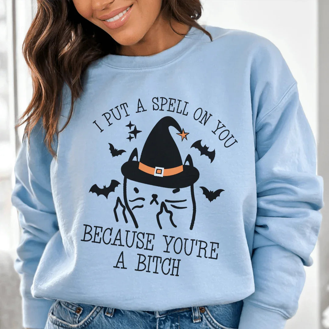 I Put A Spell On You Sweatshirt - WonderingCloth