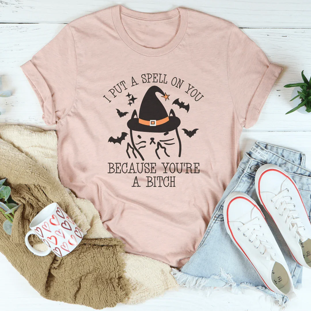 I Put A Spell On You Tee - WonderingCloth