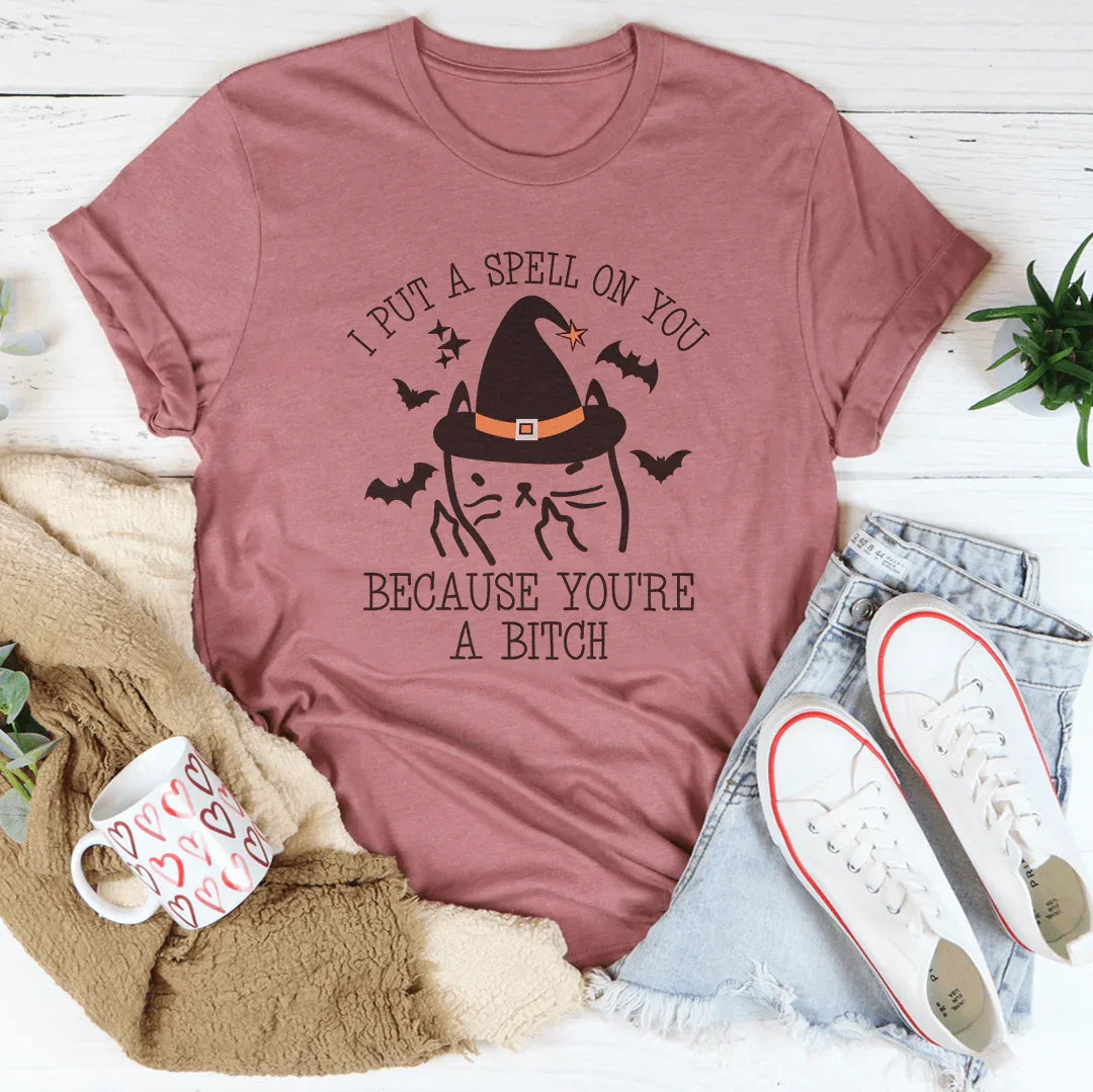 I Put A Spell On You Tee - WonderingCloth