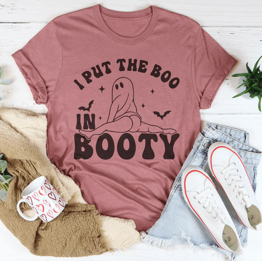 I Put The Boo In Booty Tee - WonderingCloth