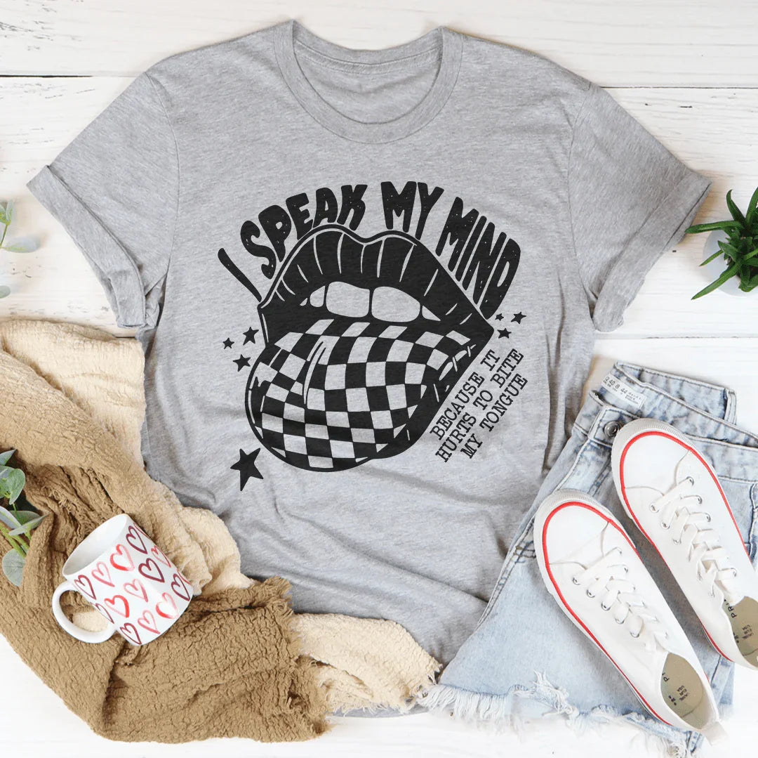 I Speak My Mind Tee - WonderingCloth
