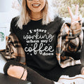 I Start Working When My Coffee Does Tee - WonderingCloth
