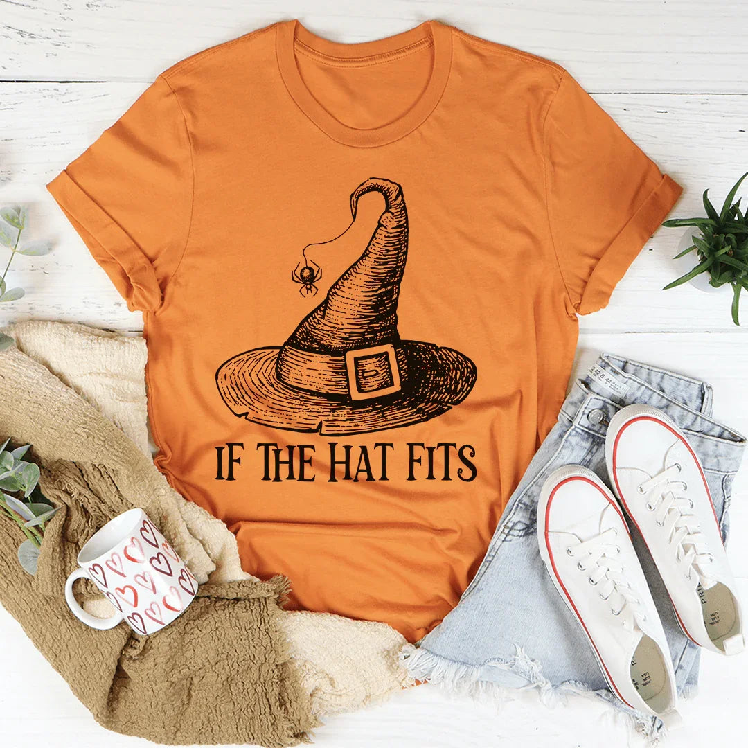 If The Hat Fits Tee - WonderingCloth